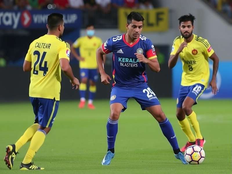 Kerala Blasters FC Defenders in Action