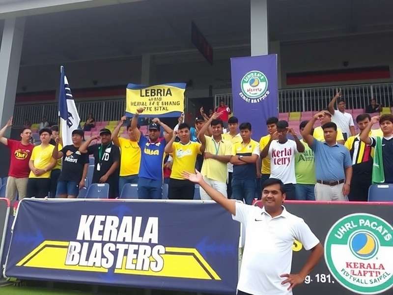 Kerala Blasters FC Fans in Stadium