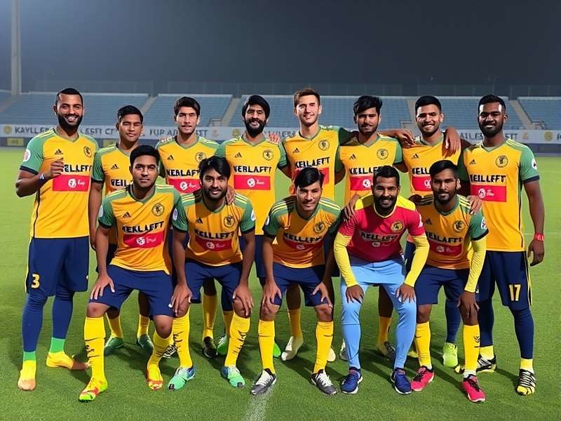 Kerala Blasters FC Team Group Photo